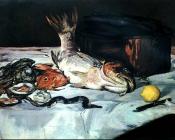Edouard Manet : Fish and Oyster